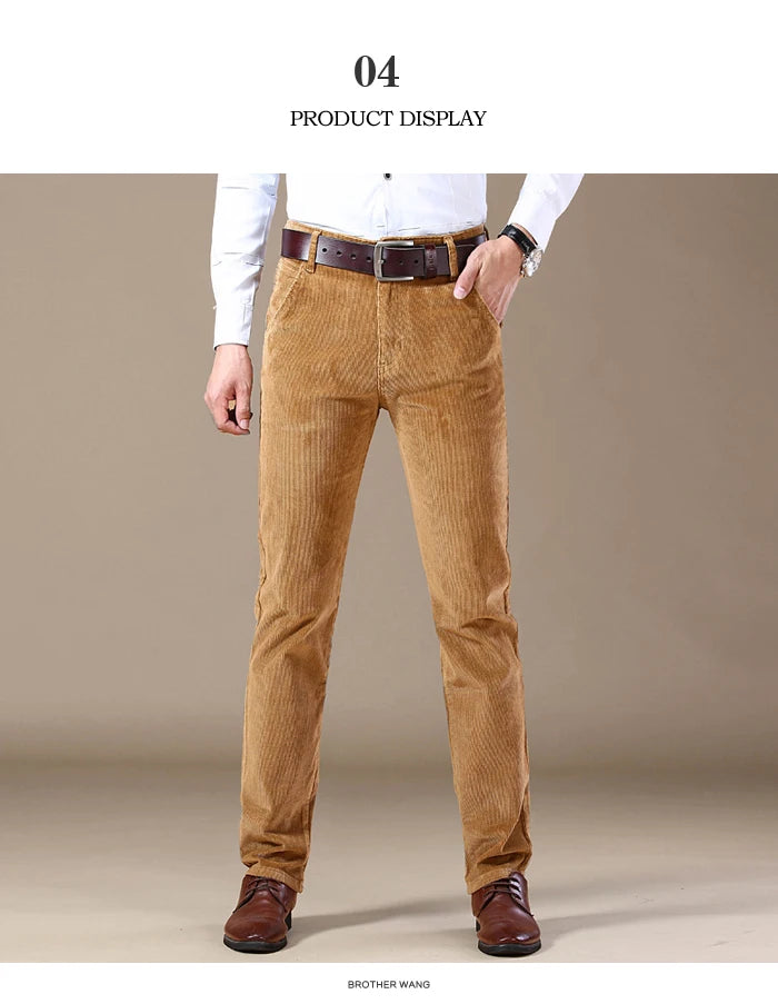 AB - Prestige Men's Corduroy Casual Pants