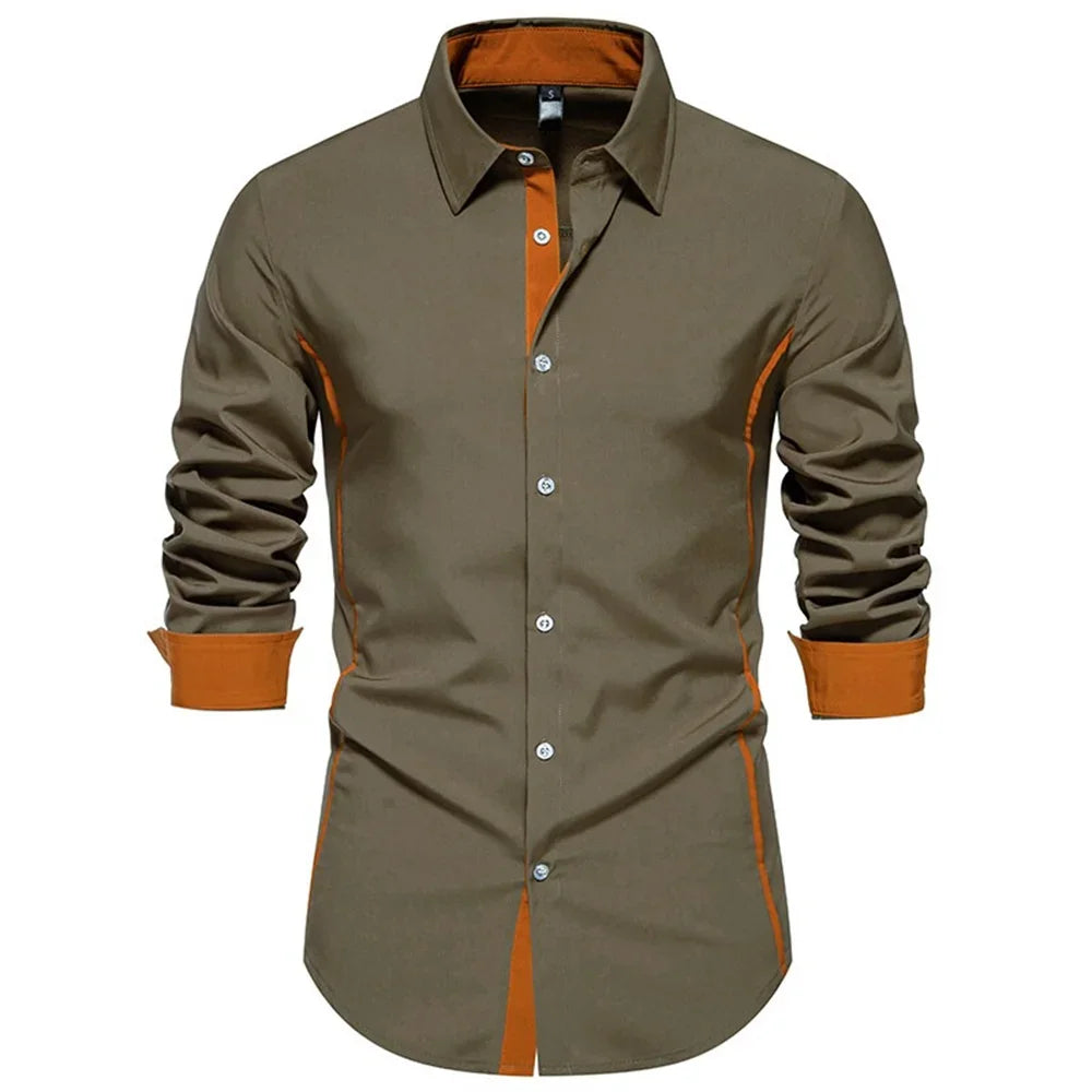 AB - Prestige Men's Contrast Color Shirt