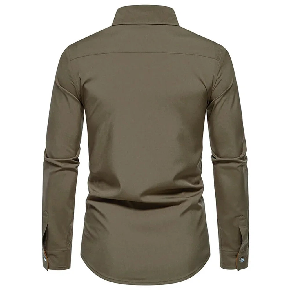 AB - Prestige Men's Contrast Color Shirt