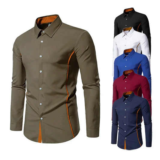 AB - Prestige Men's Contrast Color Shirt