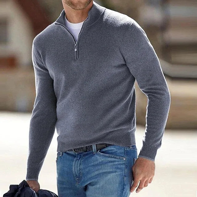 AB - Prestige Men's Half-Zip Sweater