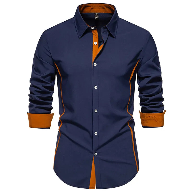 AB - Prestige Men's Contrast Color Shirt