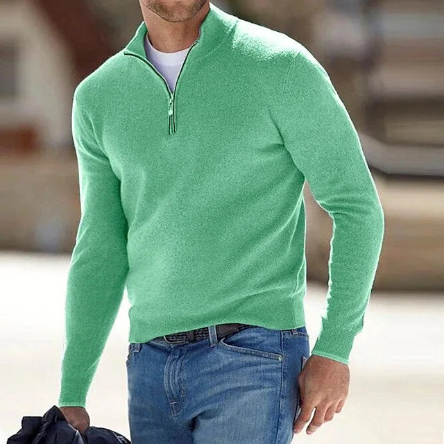 AB - Prestige Men's Half-Zip Sweater