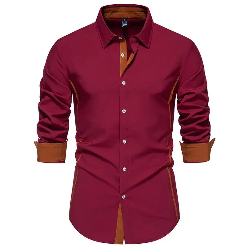 AB - Prestige Men's Contrast Color Shirt